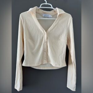 Women’s crop top long sleeve